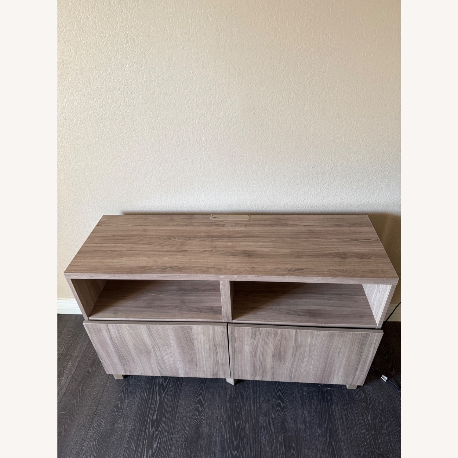 Light Brown Media Storage/TV Stand - image-4