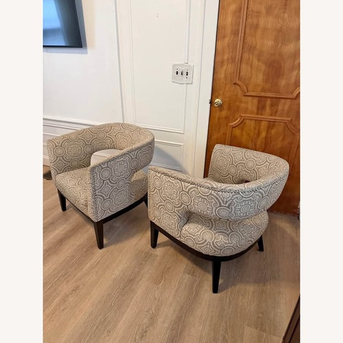 Used Bob's Discount Furniture Bonnie Dove Accent Chair for sale on AptDeco