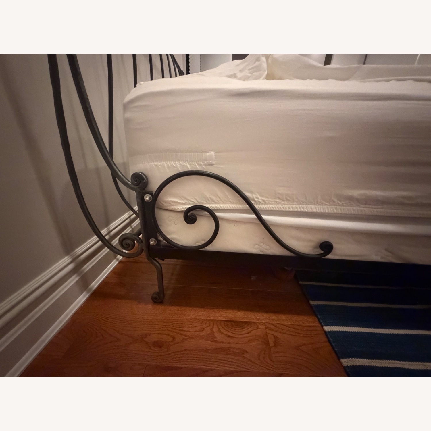 Charles P Rogers Iron Sleigh Bed  - image-2