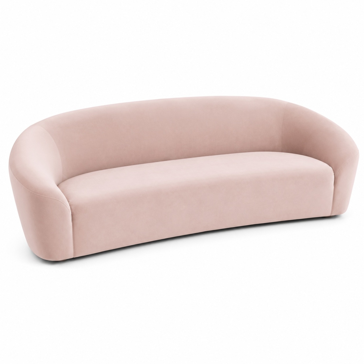 Wayfair Pink Suede 3+ Seater Sofa - image-5