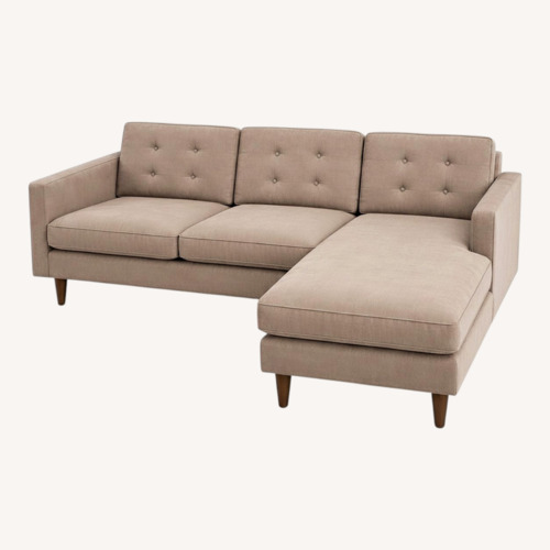 Used West Elm Drake 2 Piece Sectional for sale on AptDeco