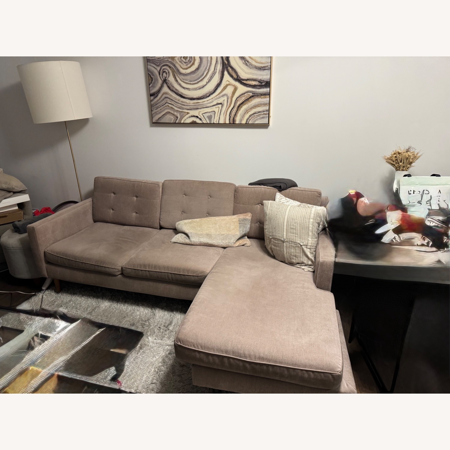 West Elm Drake 2 Piece Sectional - image-2