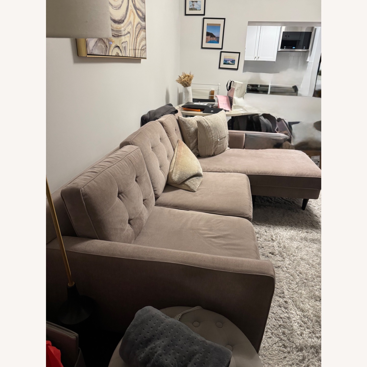 West Elm Drake 2 Piece Sectional - image-3