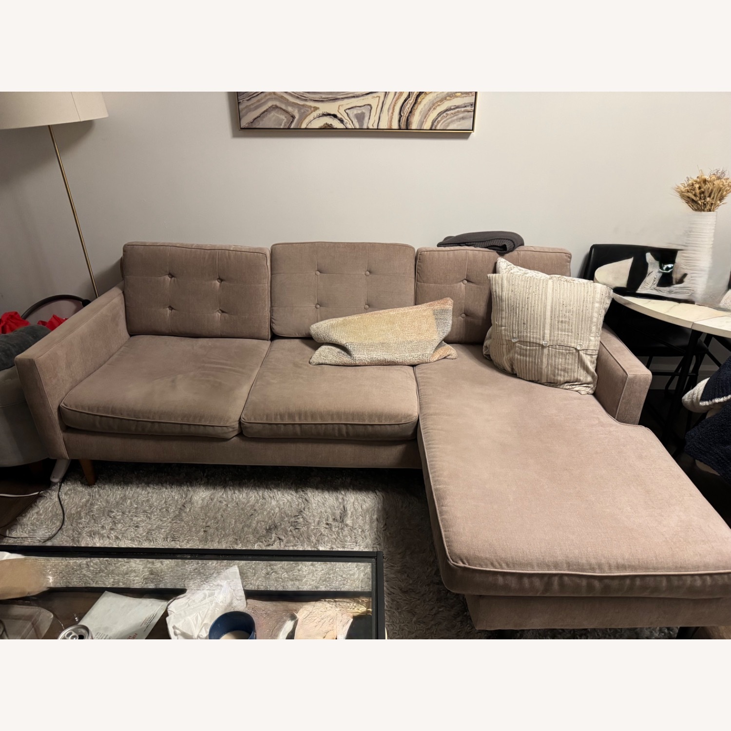 West Elm Drake 2 Piece Sectional - image-1