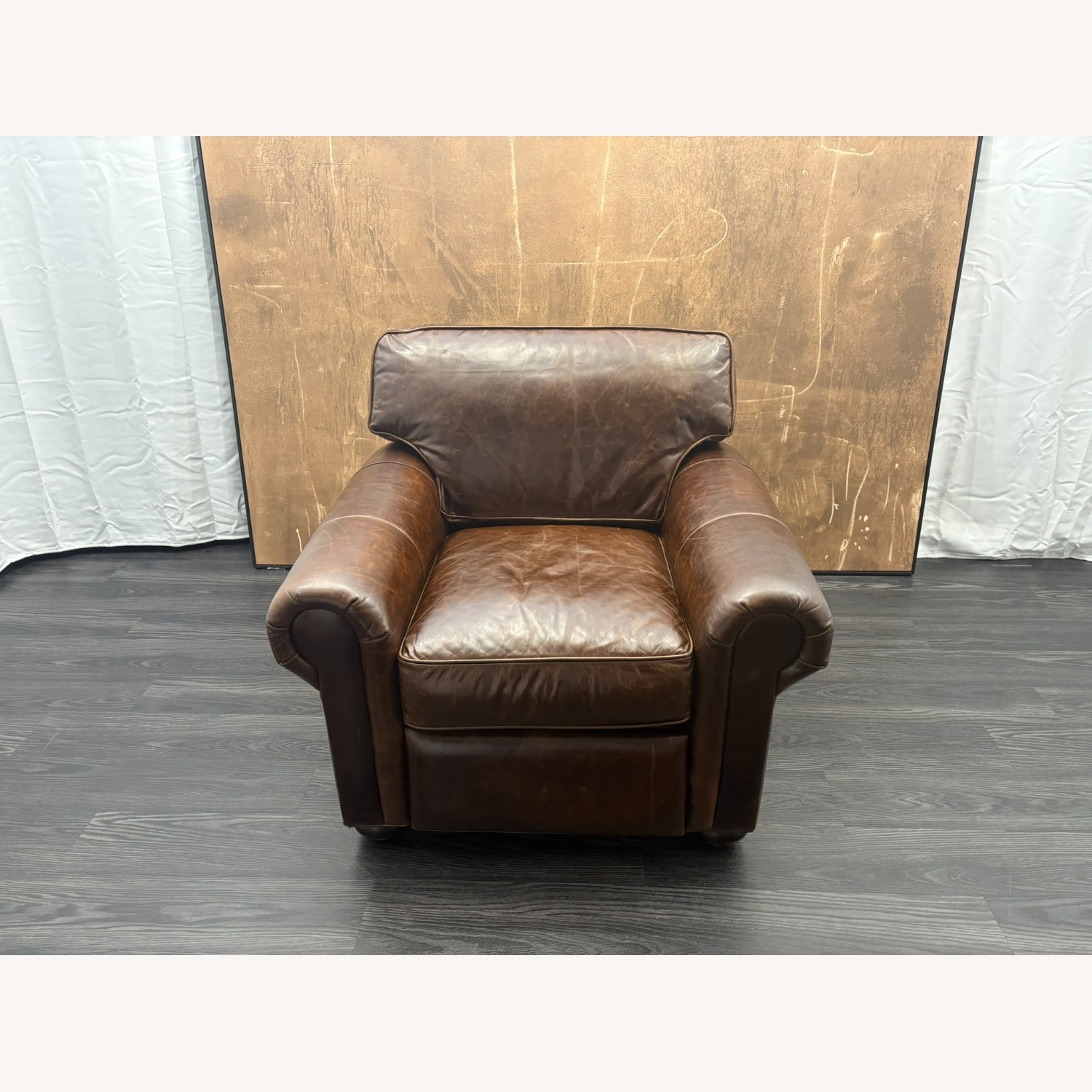 Restoration Hardware Original Lancaster Leather Recliner  - image-15