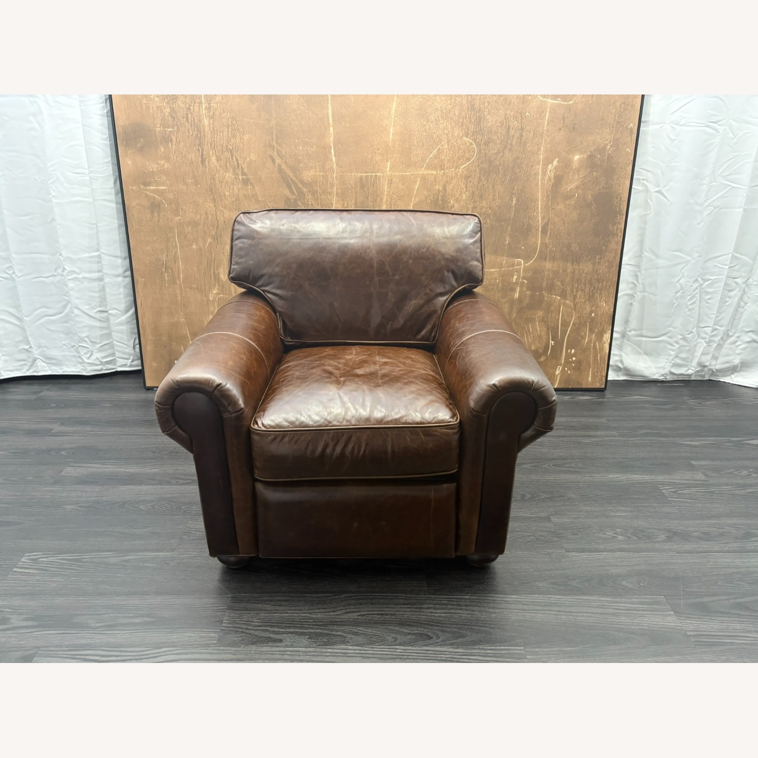 Restoration Hardware Original Lancaster Leather Recliner  - image-17