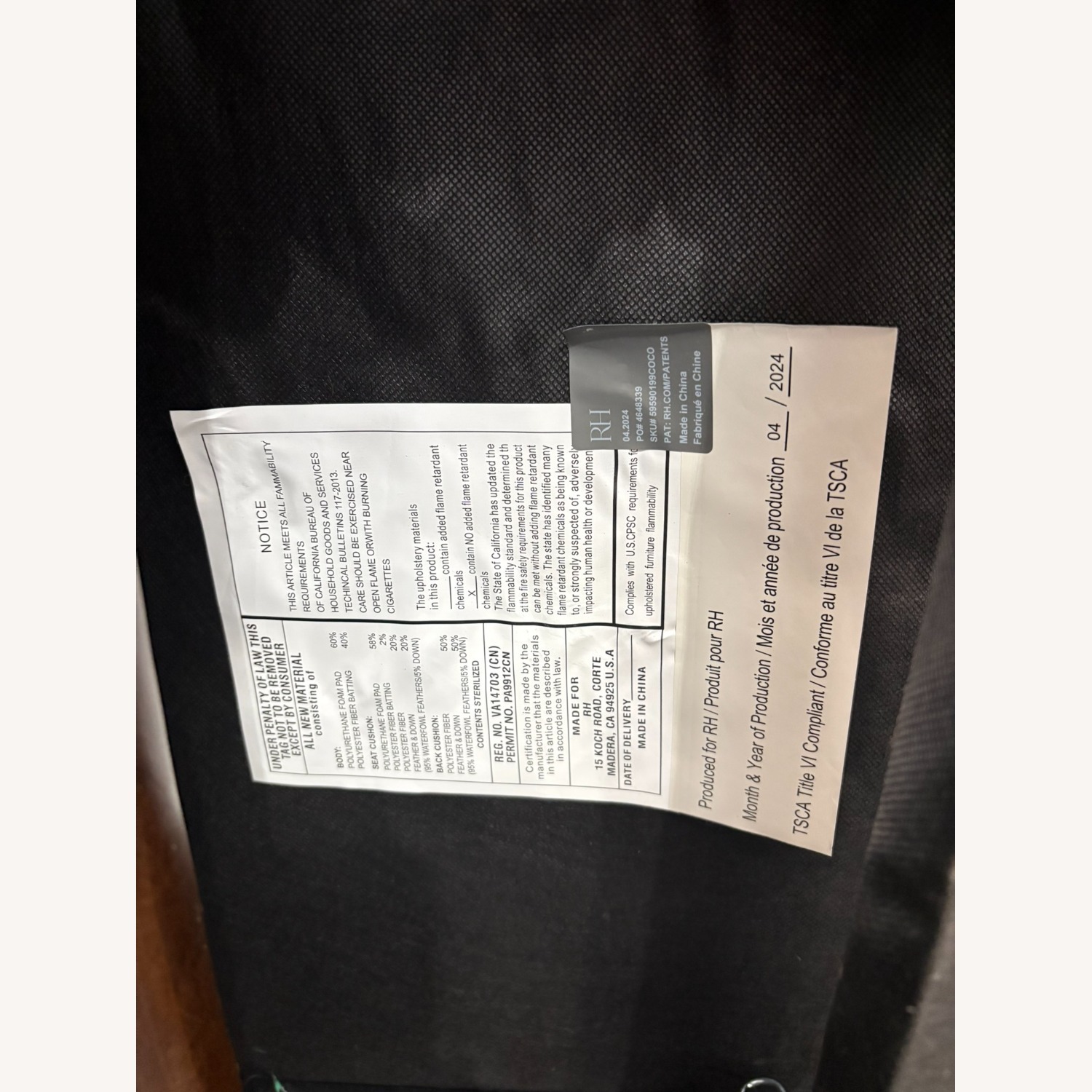 Restoration Hardware Original Lancaster Leather Recliner  - image-22