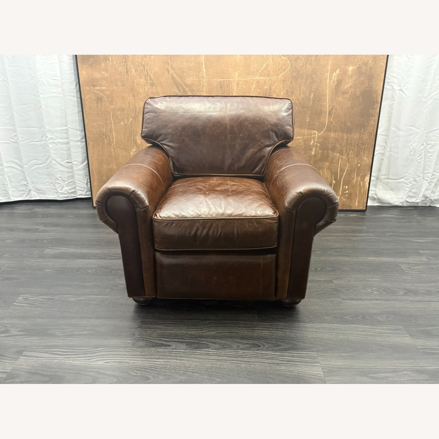 Restoration Hardware Original Lancaster Leather Recliner  - image-16