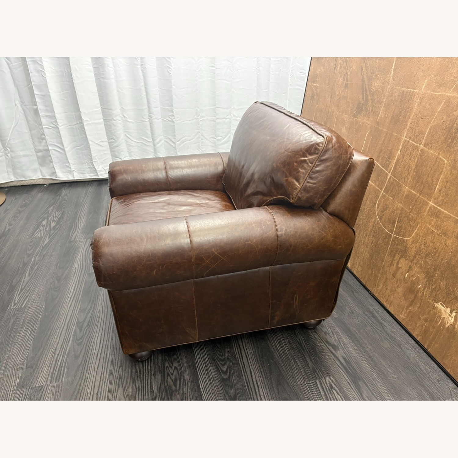 Restoration Hardware Original Lancaster Leather Recliner  - image-3
