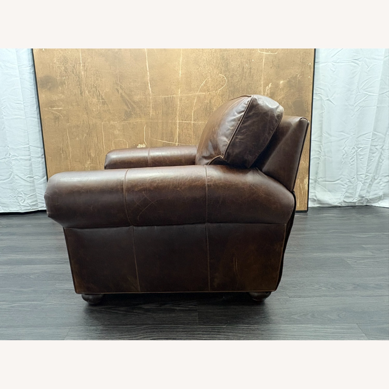 Restoration Hardware Original Lancaster Leather Recliner  - image-19