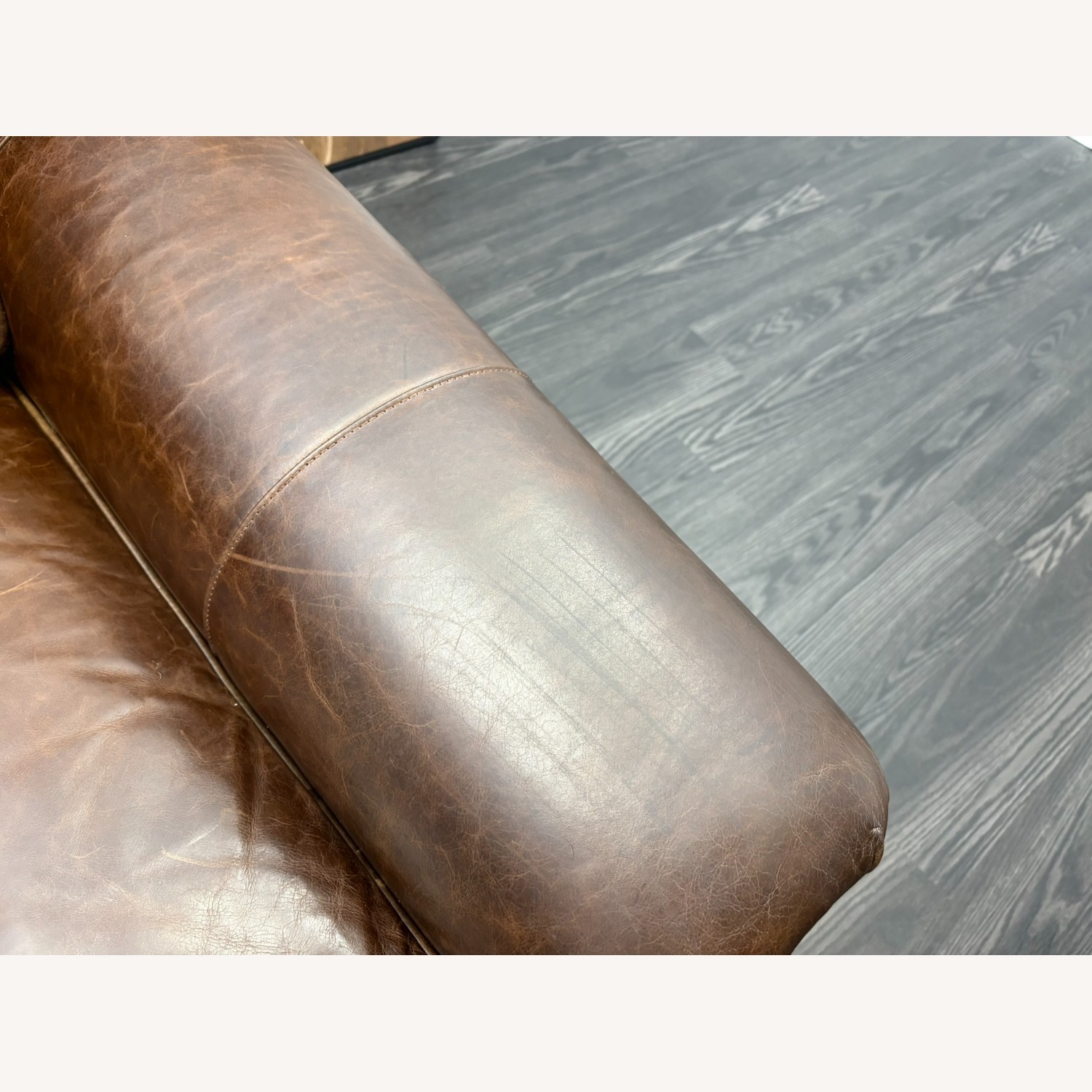 Restoration Hardware Original Lancaster Leather Recliner  - image-6