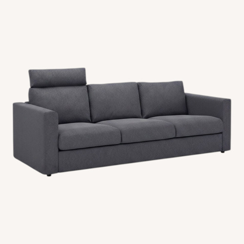 Used IKEA VIMLELight Gray Fabric 3+ Seater Sofa for sale on AptDeco