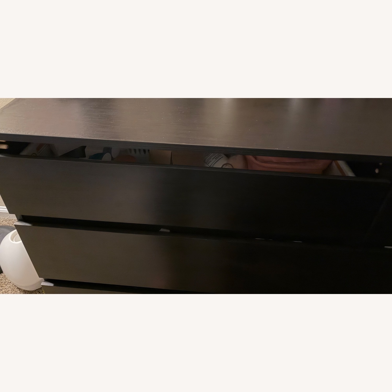 IKEA Kullen Black Wood Dresser - image-4