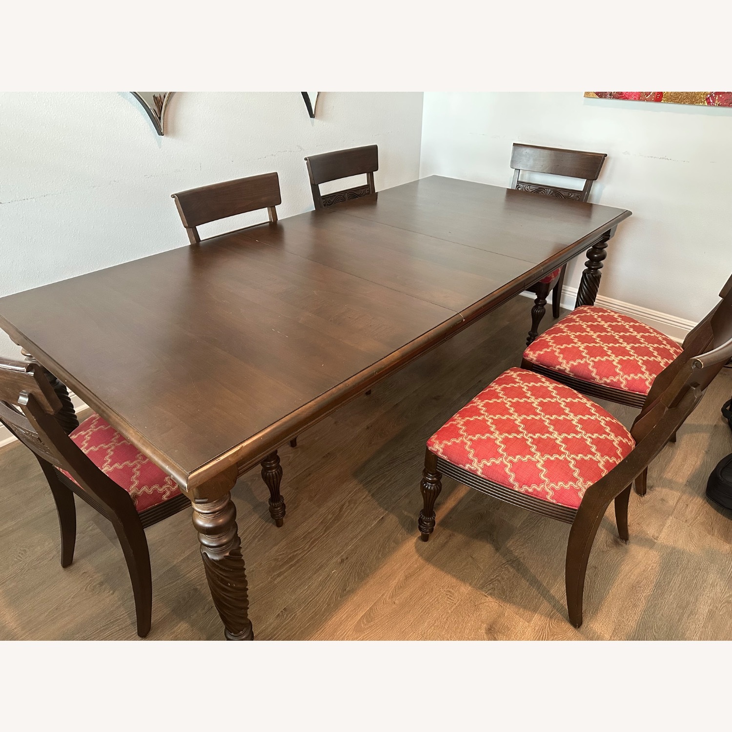 Ethan Allen Dark Brown Wood Dining Sets - image-4