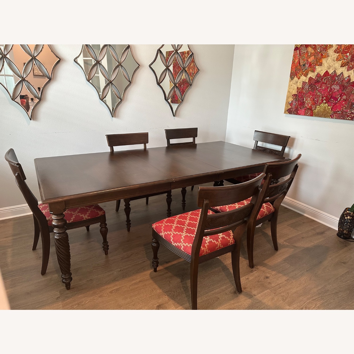 Ethan Allen Dark Brown Wood Dining Sets - image-2