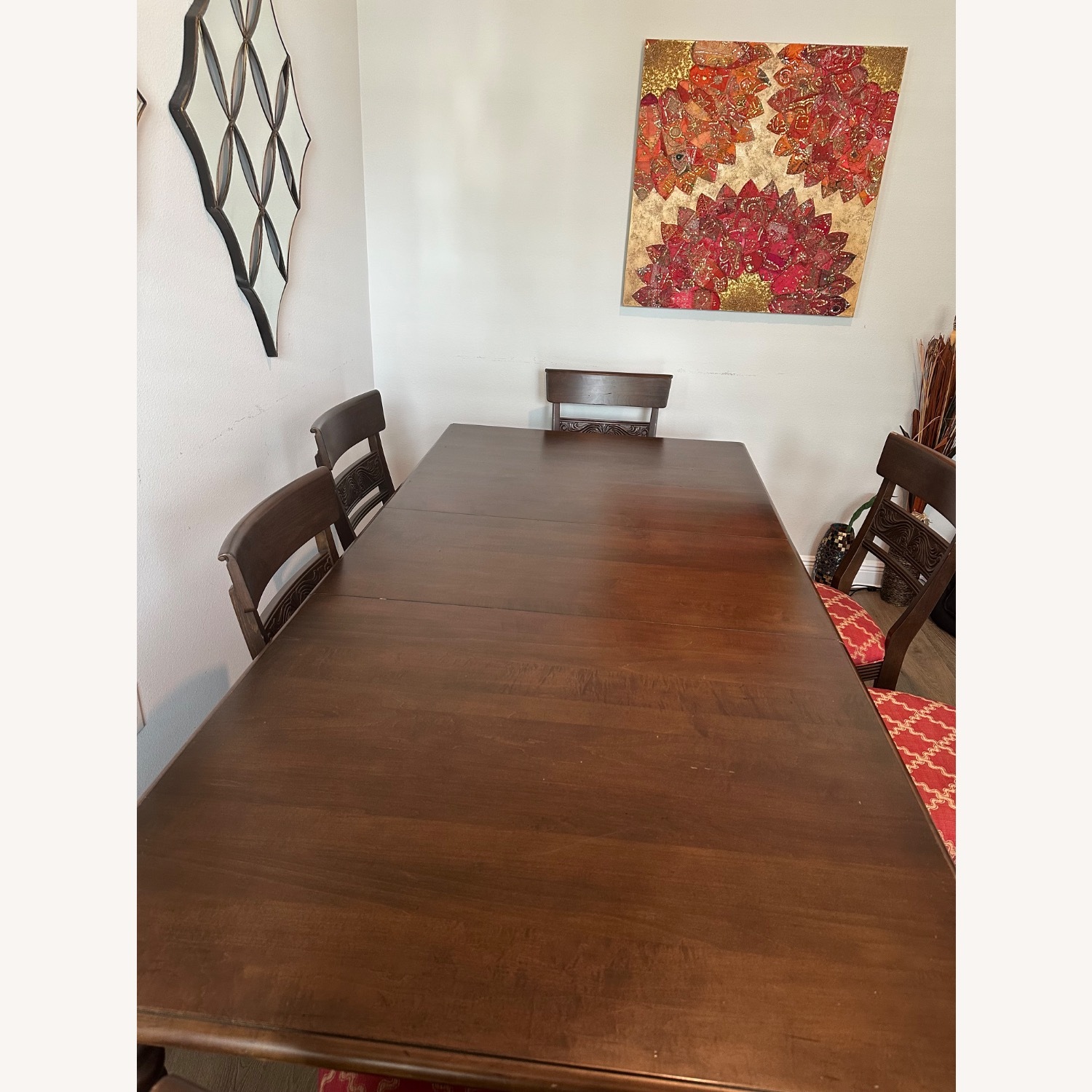 Ethan Allen Dark Brown Wood Dining Sets - image-3