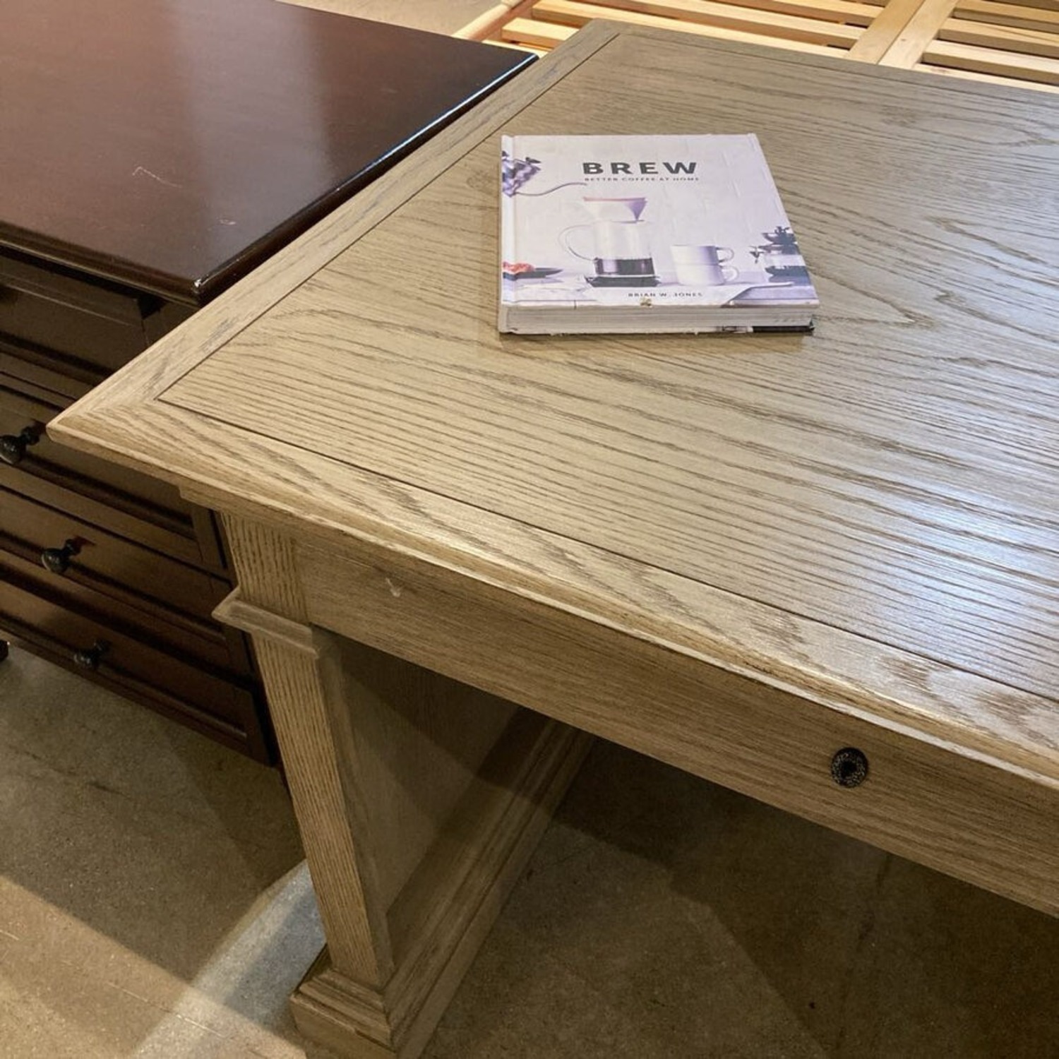 Restoration Hardware St. James 4-Drawer Desk - image-3