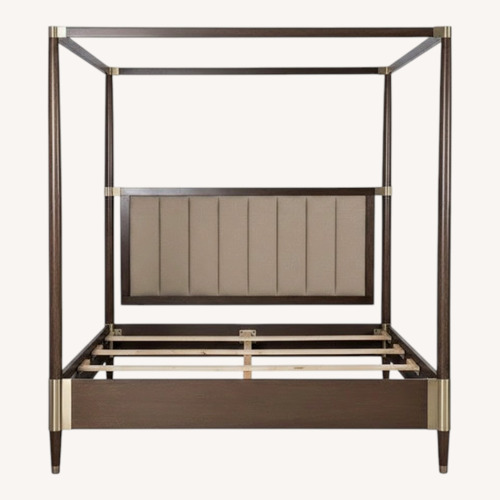 Used Bernhardt Clarendon King Canopy Bed for sale on AptDeco