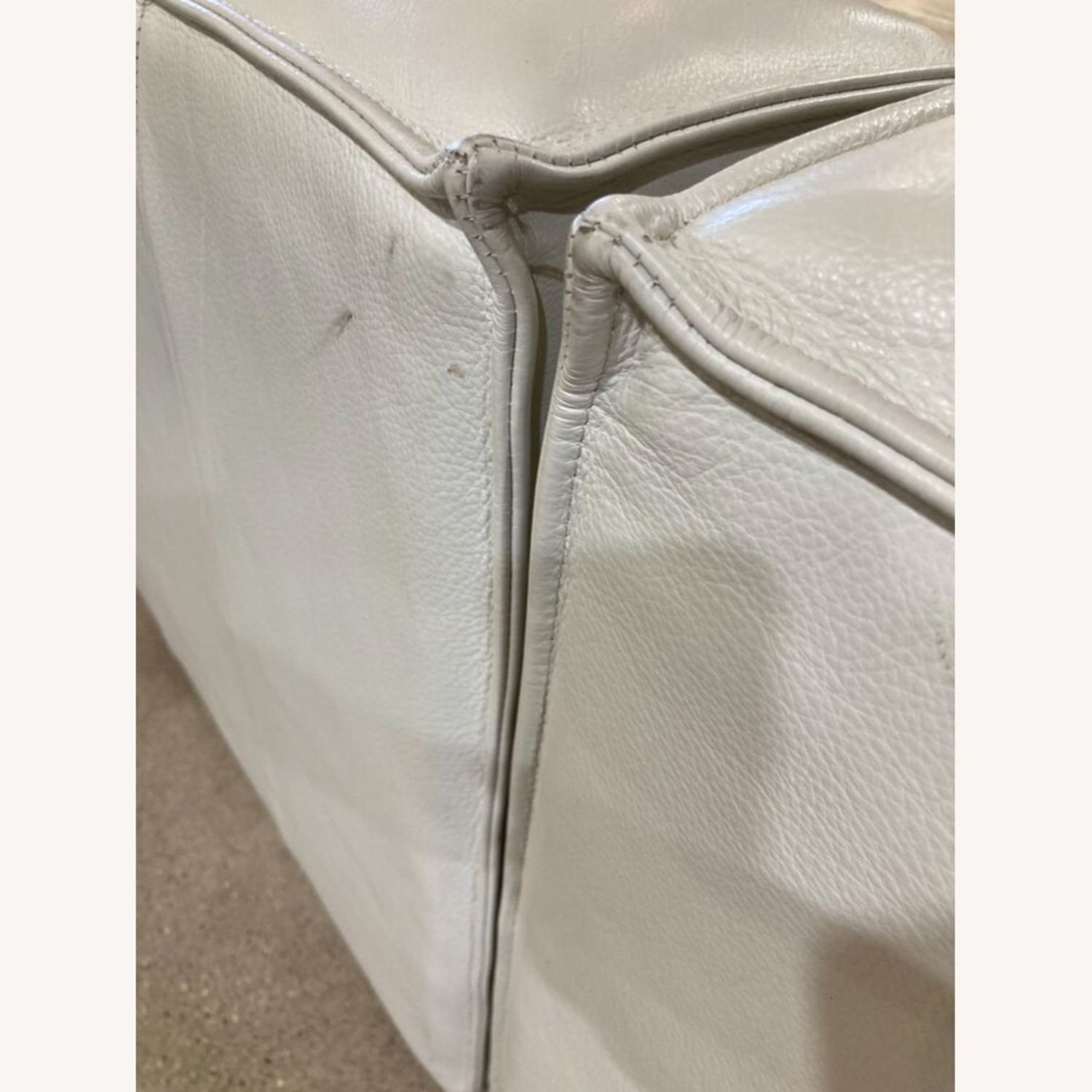 6pc Remi Modular Leather Sectional Off White  - image-15