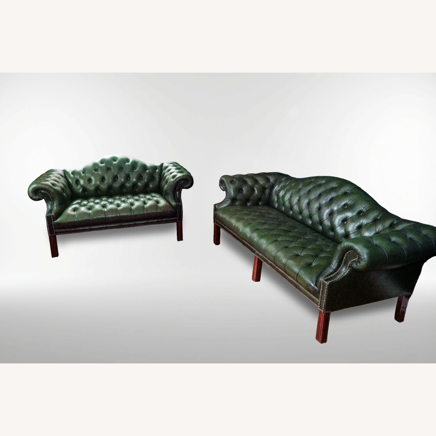 Green 2 Piece Sofa - image-12