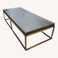 Nicolas Oak Rectangular Coffee Table