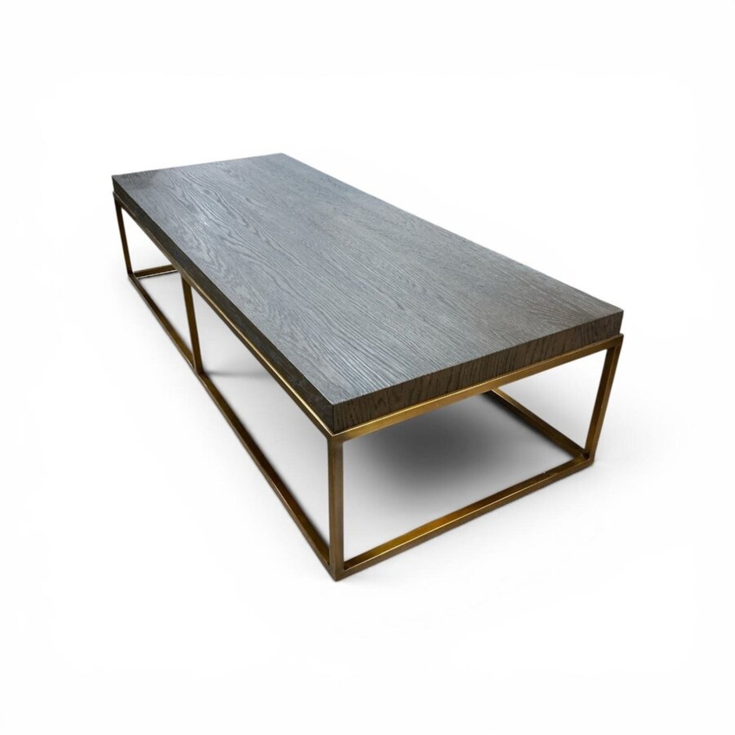 Nicolas Oak Rectangular Coffee Table - image-1