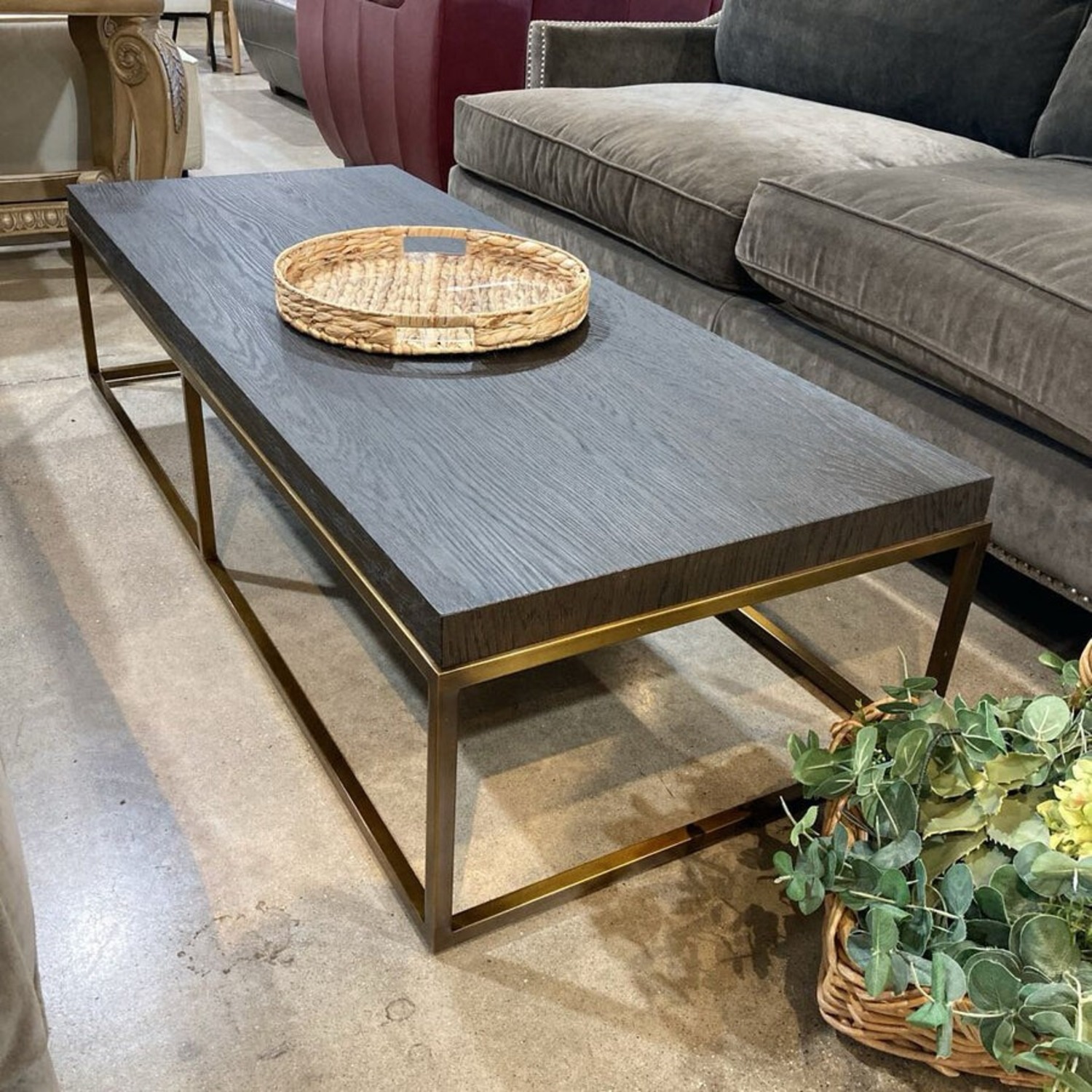 Nicolas Oak Rectangular Coffee Table - image-2