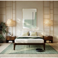 Wayfair Dark Brown Wood Full Bed