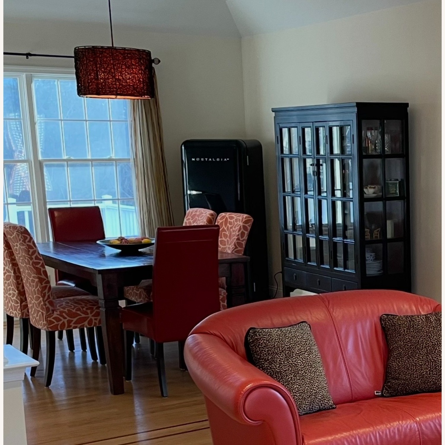 Black Wood Dining Cabinet - image-2