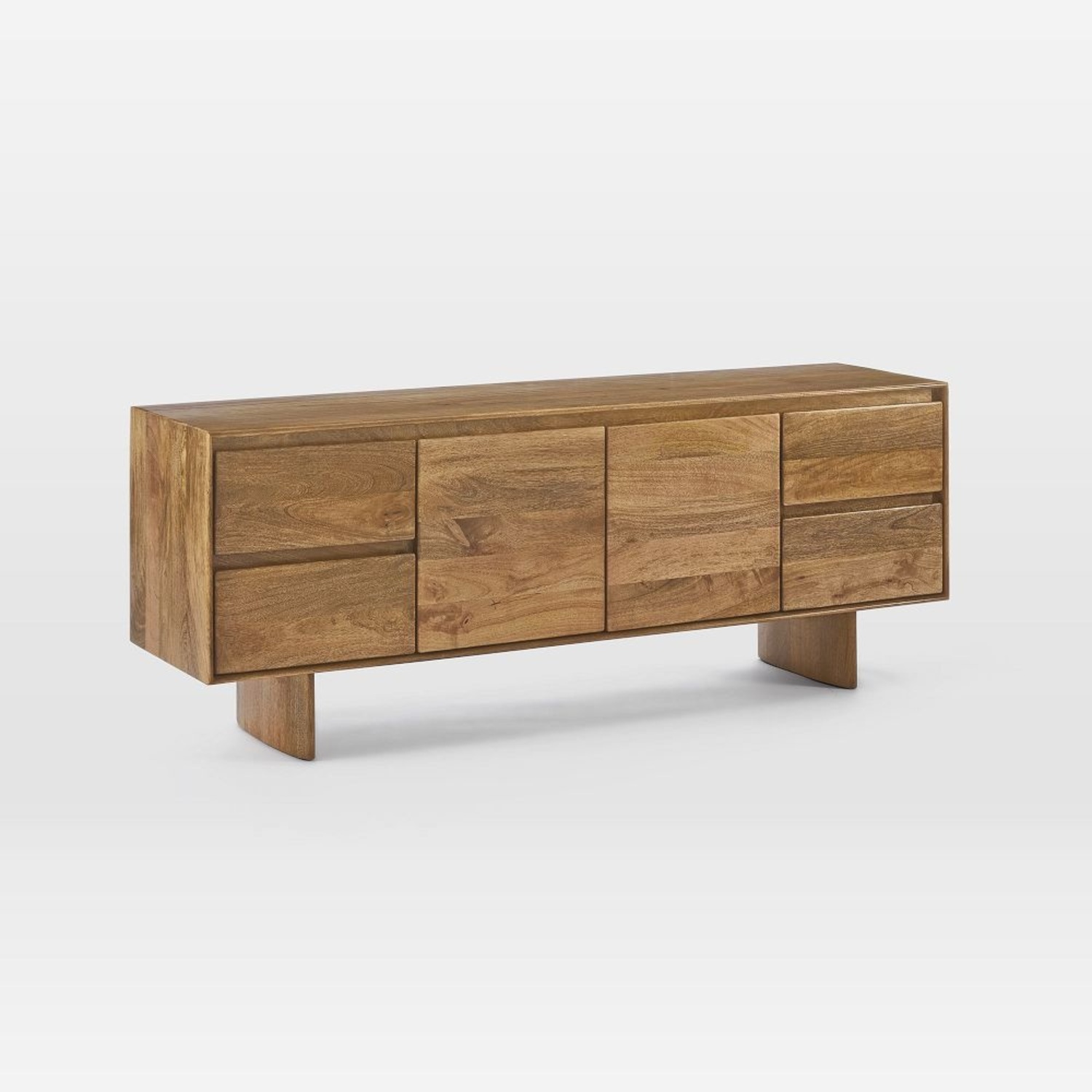 West Elm Anton Wood Media Storage - image-4
