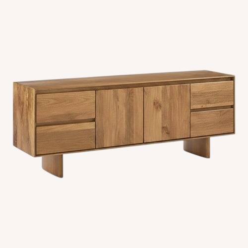 Used West Elm Anton Wood Media Storage for sale on AptDeco
