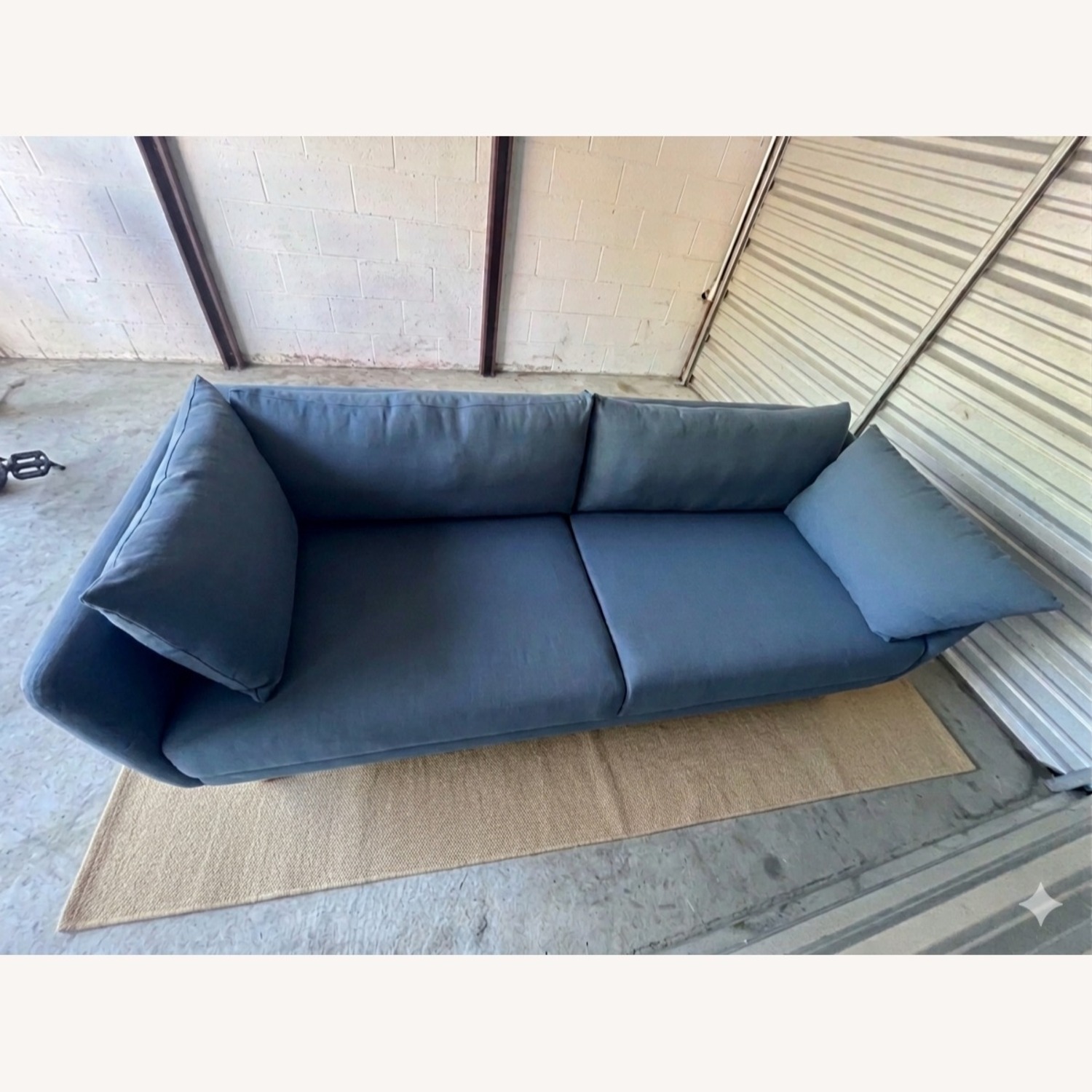 Wayfair Blue 3+ Seater Sofa - image-2
