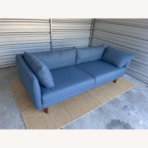 Used Wayfair Blue 3+ Seater Sofa for sale on AptDeco