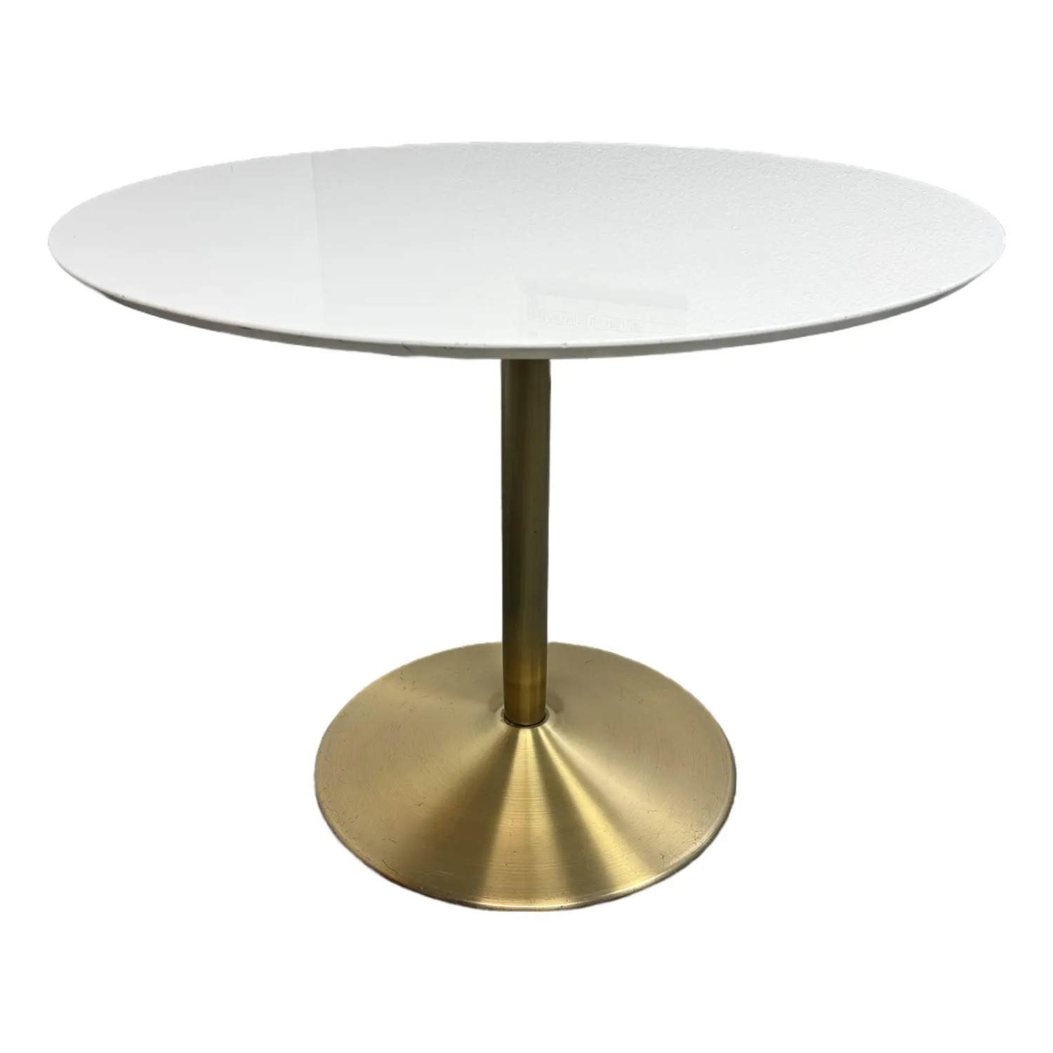 CB2 Odyssey Brass Dining Table - image-1
