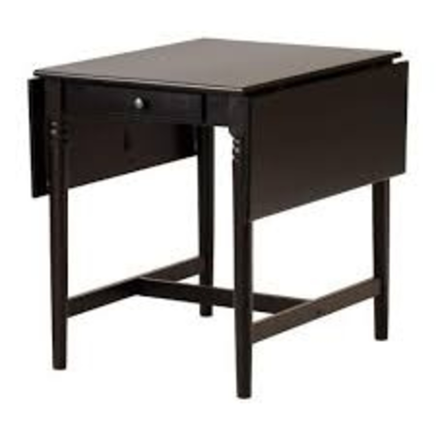 IKEA Ingatorp Black Dropleaf Dining Table - image-9