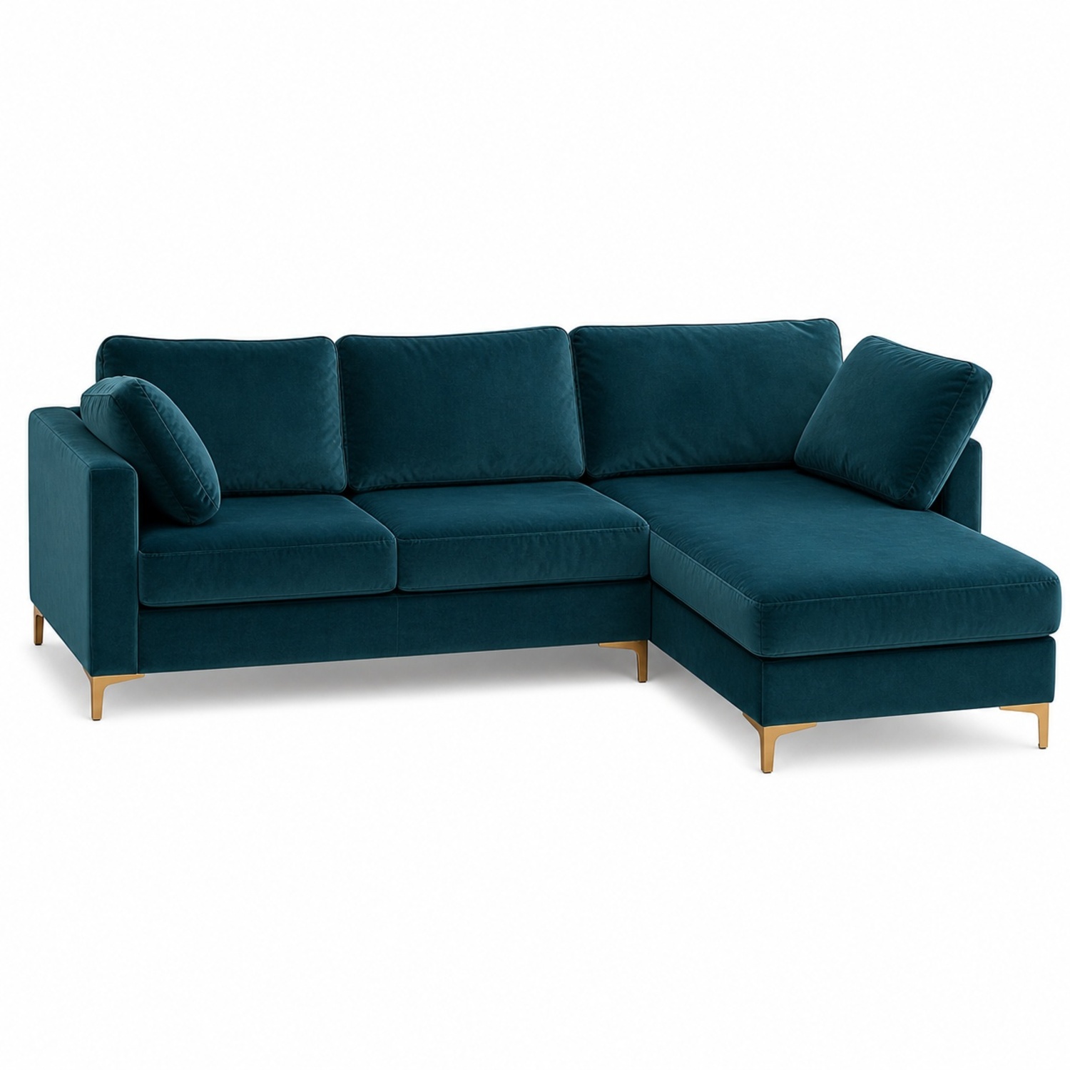 Castlery Adams Green Velvet 3+ Piece Sectional - image-9