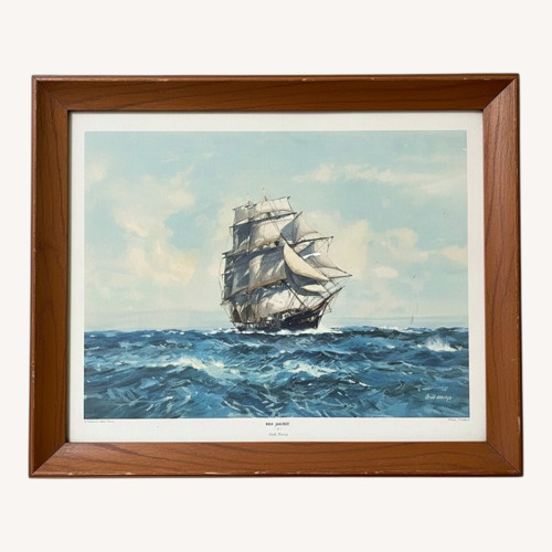 Used Vintage/Antique Blue Wall Art for sale on AptDeco