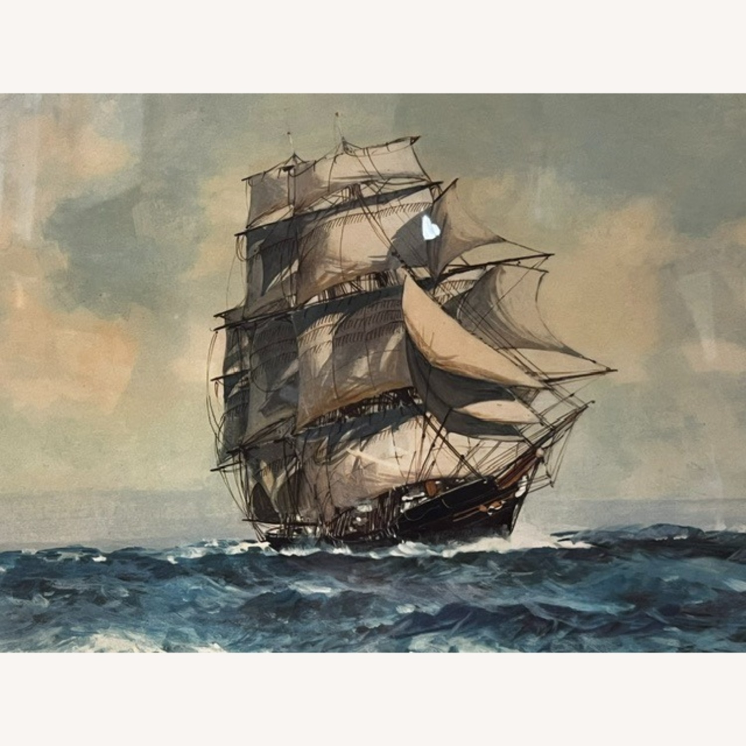Vintage/Antique Blue Wall Art - image-9