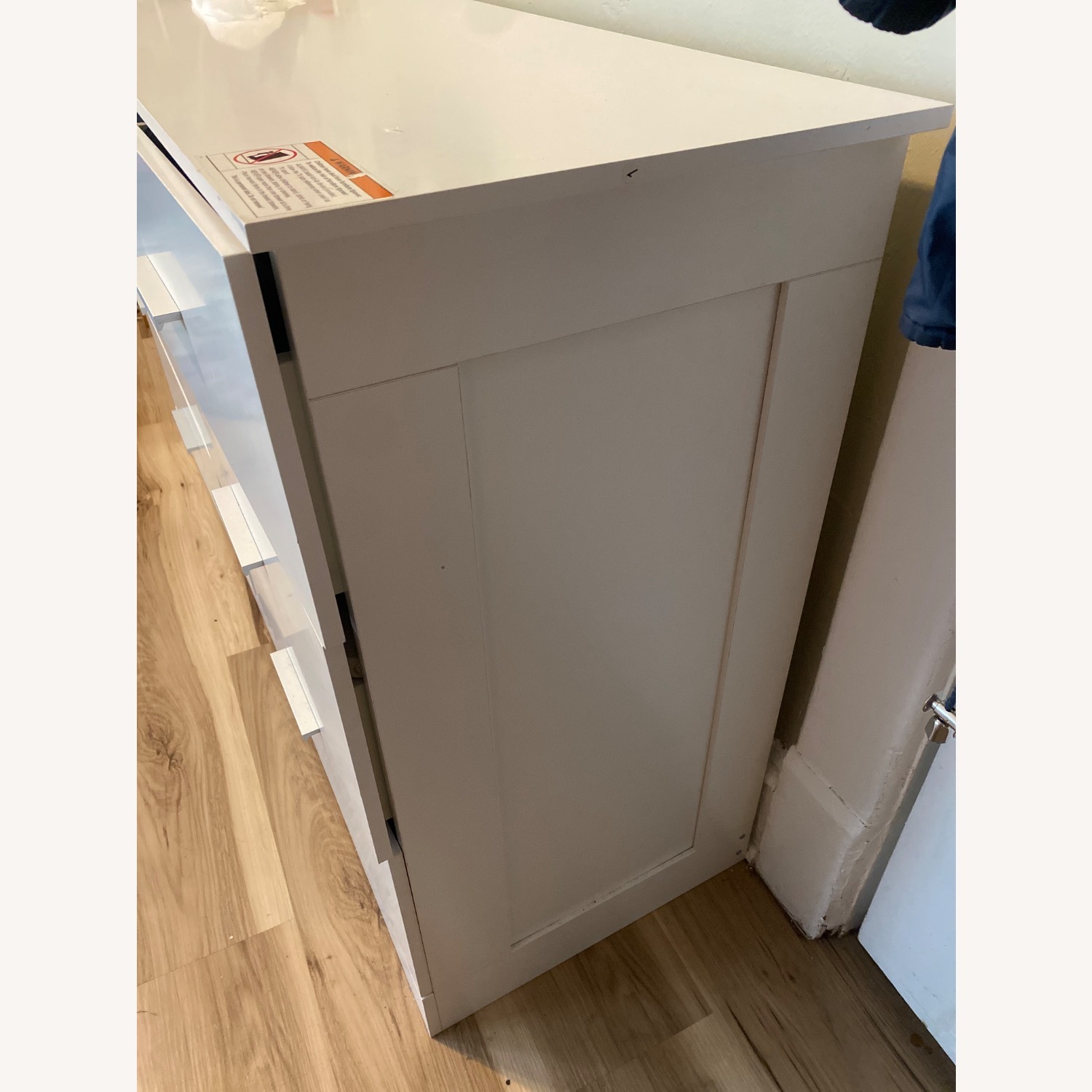 White Wood Dresser  - image-4