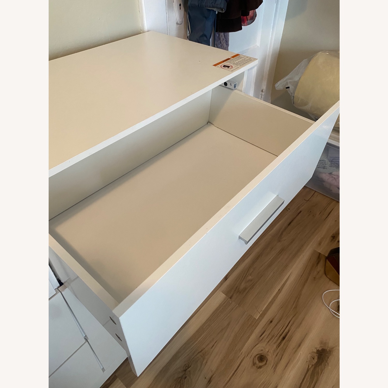 White Wood Dresser  - image-2