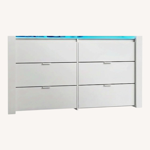 Used White Wood Dresser for sale on AptDeco