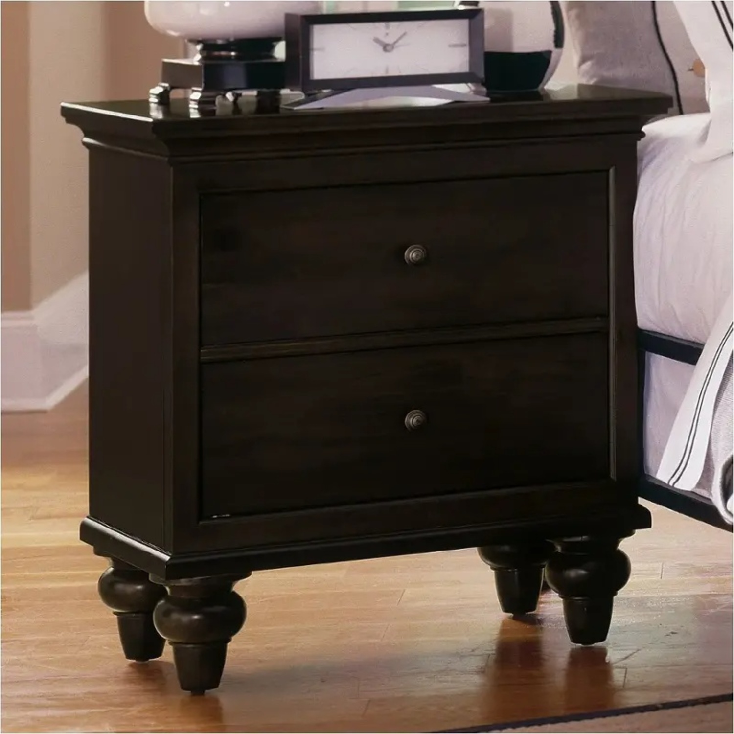 Kincaid Furniture Black Nightstand - image-4