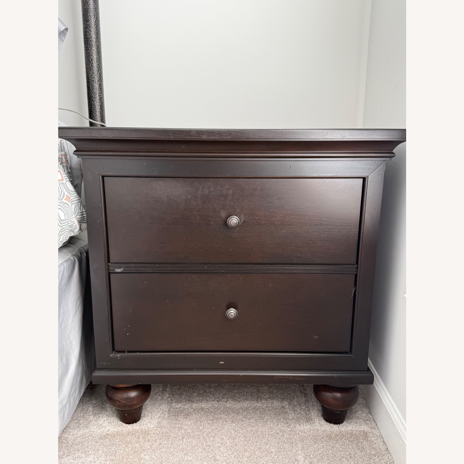 Kincaid Furniture Black Nightstand - image-1