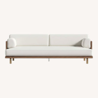 Rove Concepts Maria Light Gray 3+ Seater Sofa