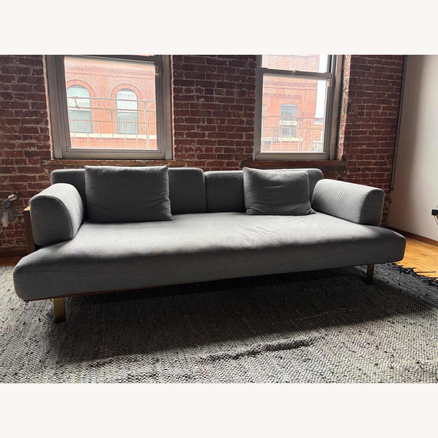 Rove Concepts Maria Light Gray 3+ Seater Sofa - image-2