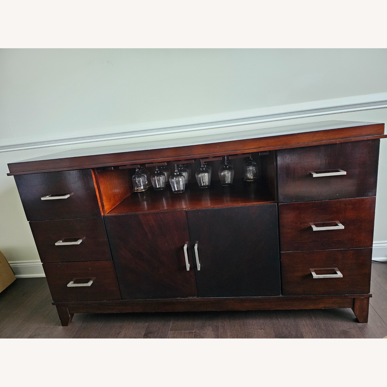 Coaster Fine Furniture Dark Brown Sideboard - image-1