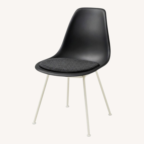 Used Herman Miller Eames Dining Chair with Seat Pad for sale on AptDeco