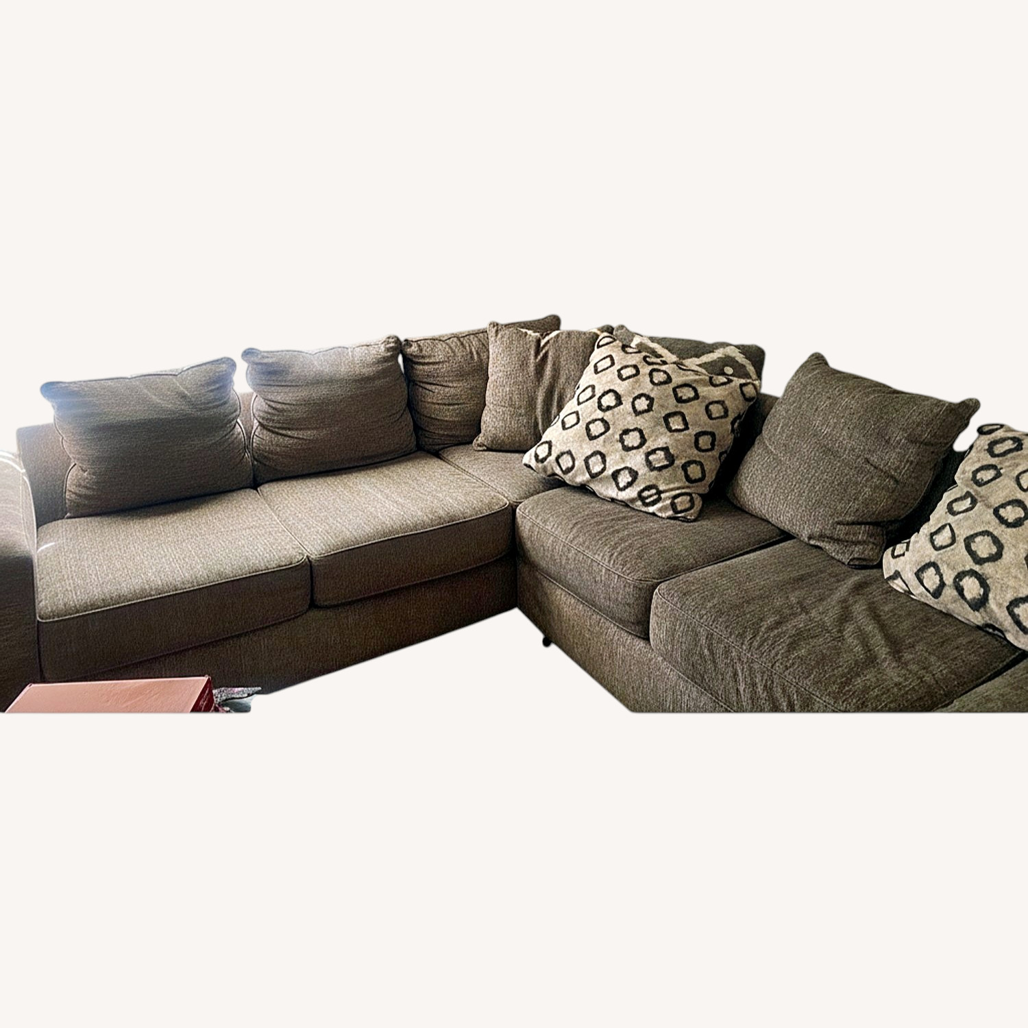 Grace Collection Dark Gray 2 Piece Sectional - image-0