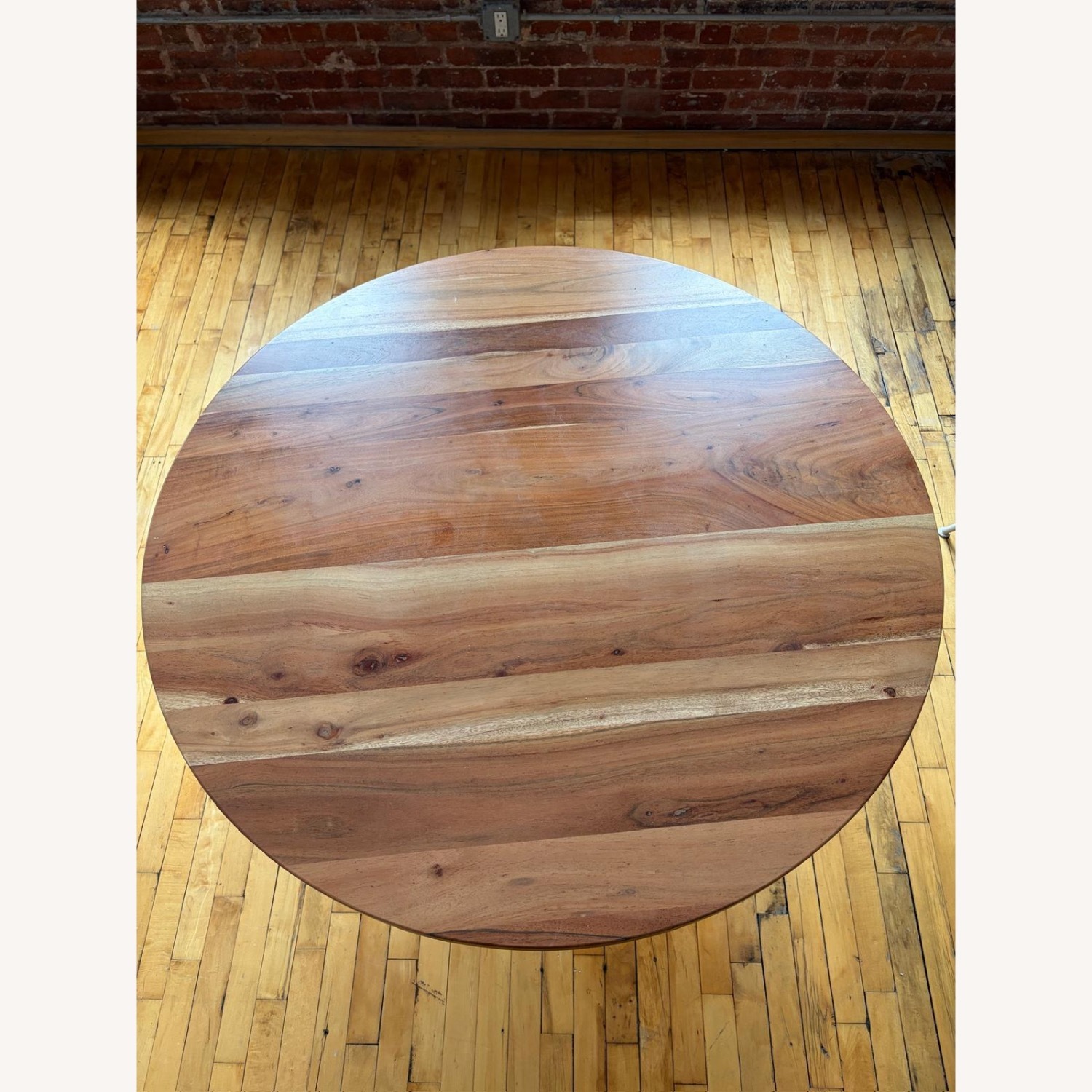 Natural Wood Dining Table - image-6