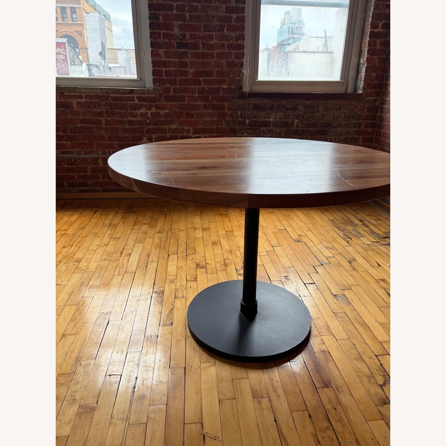 Natural Wood Dining Table - image-7